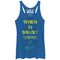 Women's CHIN UP When in Doubt Work it Out Racerback Tank Top