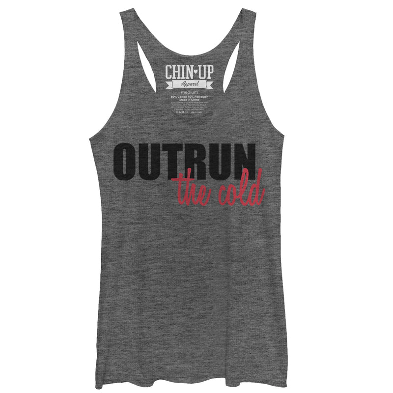 Women's CHIN UP Outrun the Cold Racerback Tank Top