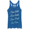 Women's CHIN UP No Excuses Go Run Racerback Tank Top