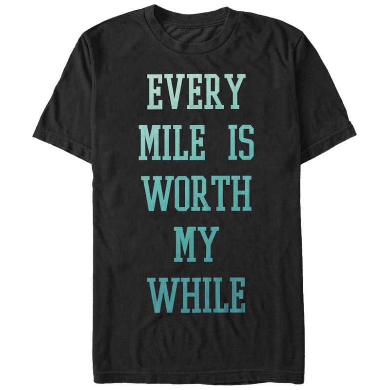 Women's CHIN UP Every Mile Worth My While Boyfriend Tee