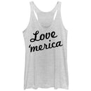 Women's Lost Gods Love Merica Racerback Tank Top