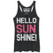 Women's CHIN UP Hello Sunshine Racerback Tank Top