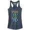 Junior's CHIN UP Always Too Fit to Quit Racerback Tank Top