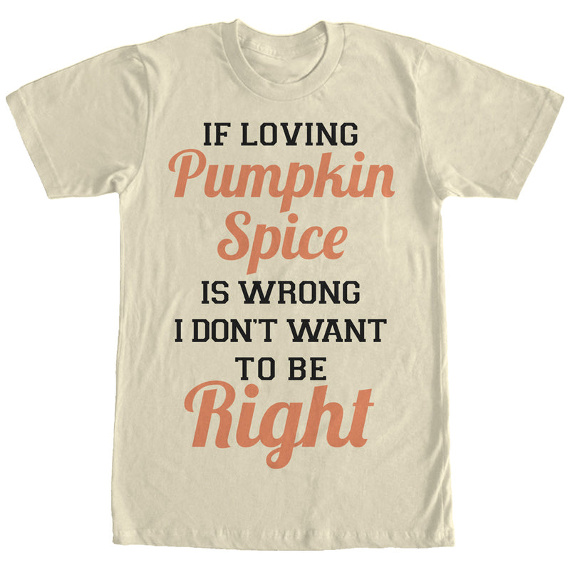 Women's CHIN UP Loving Pumpkin Spice Boyfriend Tee