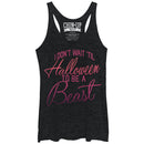 Women's CHIN UP Halloween Beast Racerback Tank Top