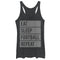 Women's CHIN UP Eat Sleep Football Repeat Racerback Tank Top