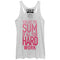 Women's CHIN UP Sum of all Your Hard Work Racerback Tank Top