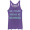 Women's CHIN UP Willpower Knows No Weakness Racerback Tank Top