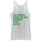 Women's CHIN UP Christmas Egg Nog Routine Racerback Tank Top