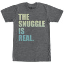 Women's CHIN UP Snuggle Real Boyfriend Tee