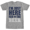 Men's CHIN UP Football Here for the Beer T-Shirt