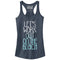 Junior's CHIN UP Work Out on the Beach Racerback Tank Top
