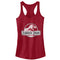 Junior's Jurassic Park Vintage Logo Racerback Tank Top