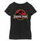 Girl's Jurassic Park Retro T Rex Logo T-Shirt