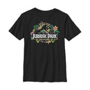 Boy's Jurassic Park Tropical T-Rex Silhouette T-Shirt