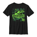 Boy's Jurassic World Fern Leaf Logo T-Shirt