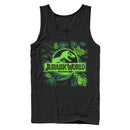 Men's Jurassic World Fern Leaf Logo Tank Top