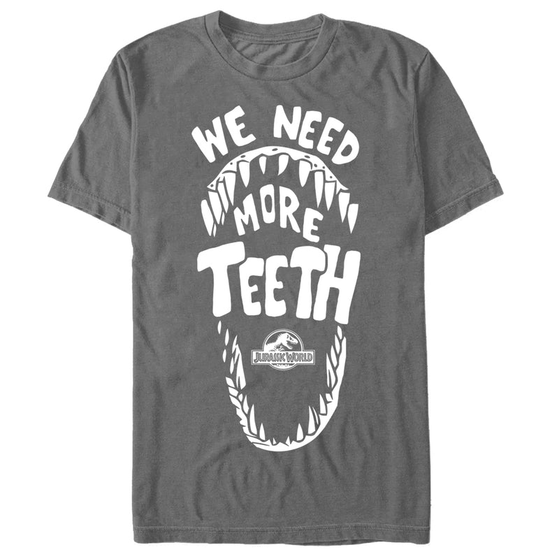 Men's Jurassic World Need More Teeth T-Shirt
