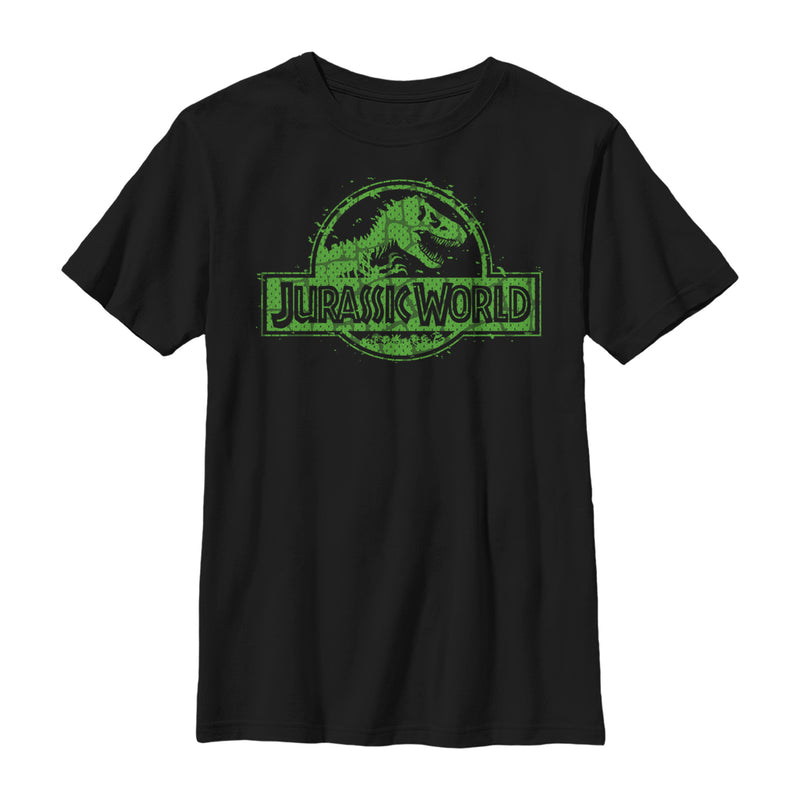 Boy's Jurassic World Cactus Logo T-Shirt