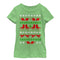 Girl's Jurassic World Ugly Christmas T.Rex T-Shirt