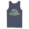 Men's Jurassic World Logo Tie Dye Print Tank Top