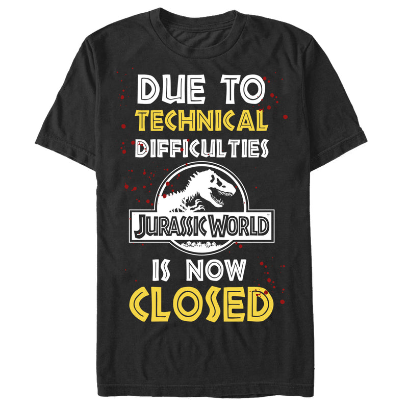 Men's Jurassic World Technical Difficulties T-Shirt