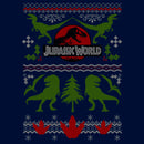 Boy's Jurassic World Ugly Christmas Print T-Shirt