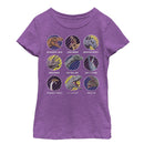 Girl's Jurassic World Dinosaur Classmate Titles T-Shirt