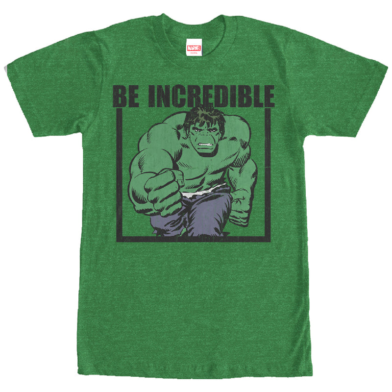 Men's Marvel Hulk Be Incredible T-Shirt