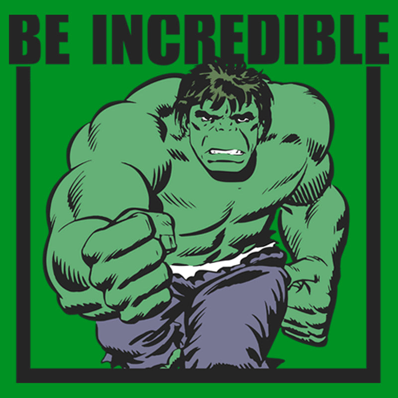 Boy's Marvel Hulk Be Incredible T-Shirt