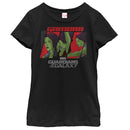 Girl's Marvel Guardians of the Galaxy Gamora Panels T-Shirt