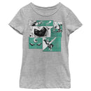 Girl's Marvel Moon Knight Panels T-Shirt