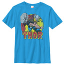Boy's Marvel Mighty Thor Hammer Throw T-Shirt