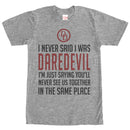 Men's Marvel I Never Said I was Daredevil T-Shirt