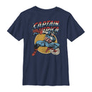 Boy's Marvel Captain America Shield T-Shirt