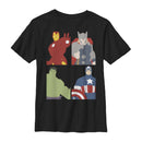 Boy's Marvel Avengers Assemble Logo T-Shirt