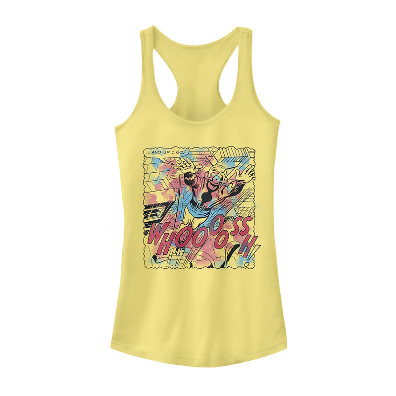 Junior's Marvel Ant-Man Flying Racerback Tank Top