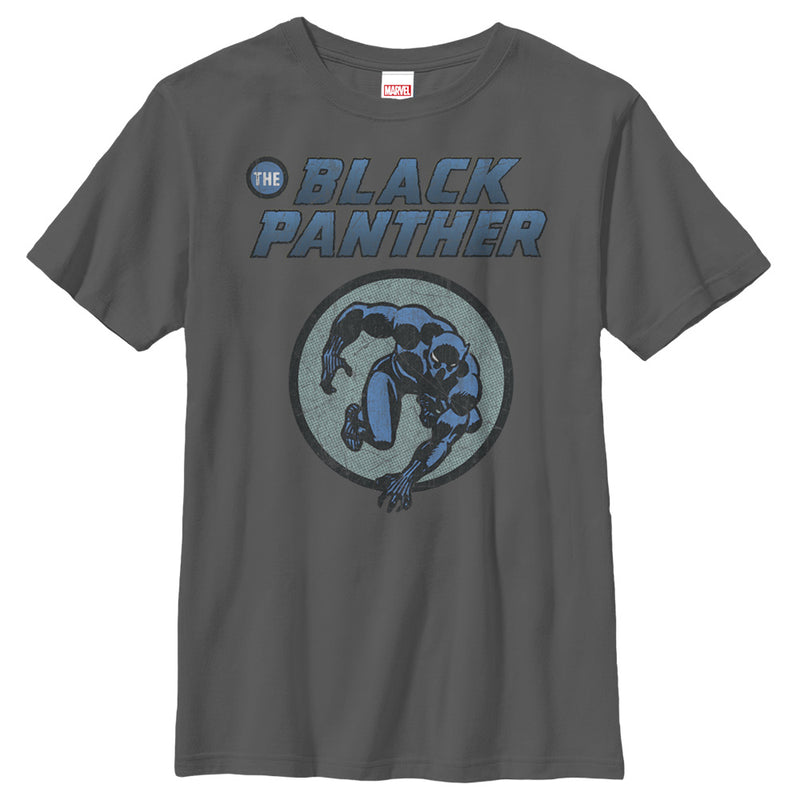Boy's Marvel Black Panther Leap T-Shirt