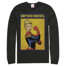 Men's Marvel Captain Marvel the Riveter Long Sleeve Shirt