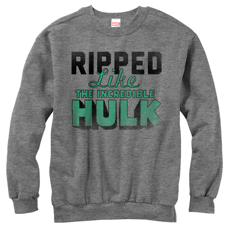 Women's Marvel Ripped Like the Hulk Sweatshirt
