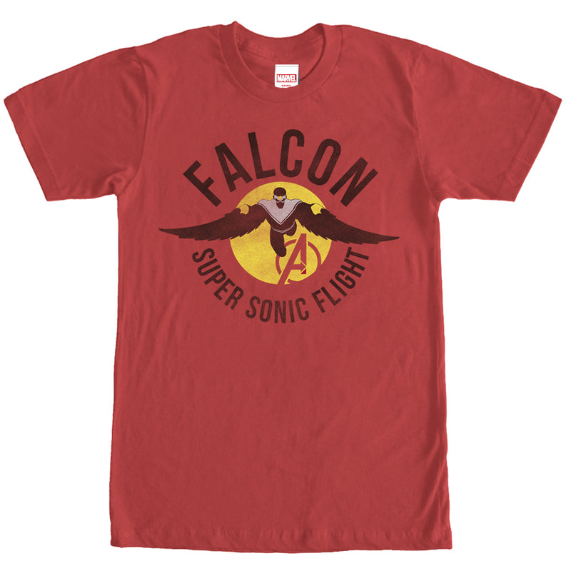 Men's Marvel Falcon Super Sonic Flight T-Shirt