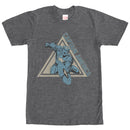 Men's Marvel Triangle Captain America T-Shirt