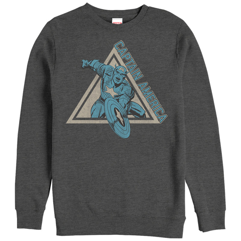 Men's Marvel Triangle Captain America Sweatshirt