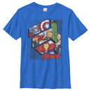 Boy's Marvel Avengers Shape T-Shirt