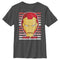 Boy's Marvel Iron Man Lines T-Shirt