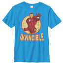 Boy's Marvel Iron Man Invincible T-Shirt