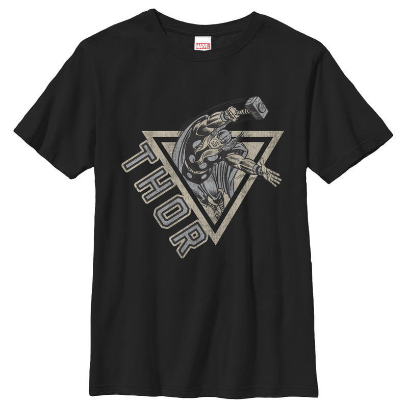 Boy's Marvel Triangle Thor T-Shirt