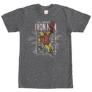 Men's Marvel Iron Man Comic Book Cent T-Shirt