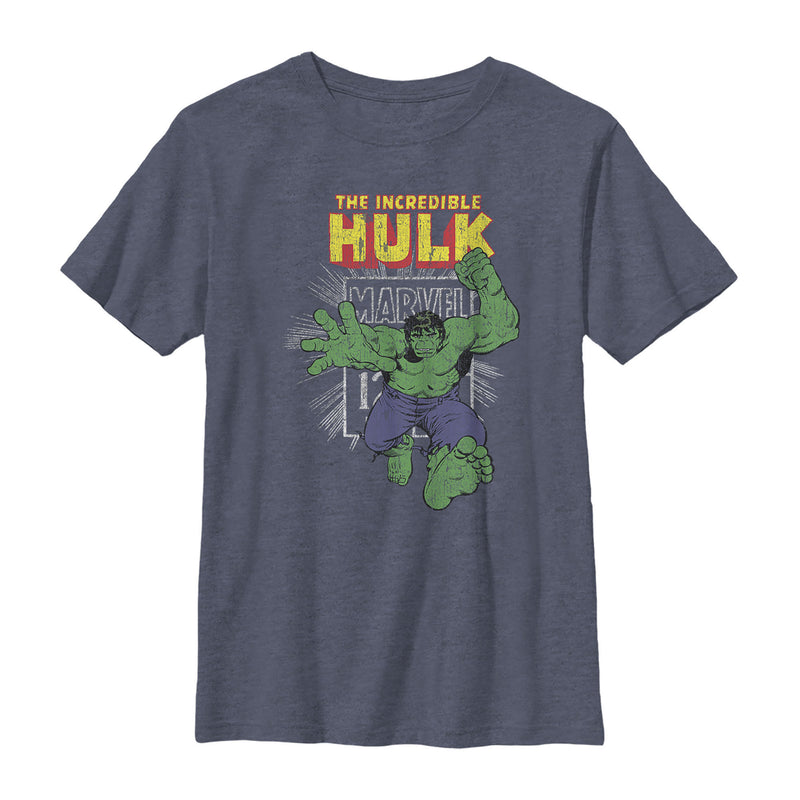 Boy's Marvel Hulk Comic Book Cent T-Shirt