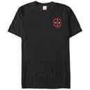 Men's Marvel Deadpool Mini Splatter Icon T-Shirt